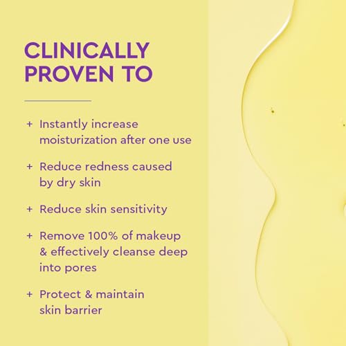 BYOMA Milky Oil Cleanser - Hydrating Facial Cleanser for Skin Barrier Repair - Tri-Ceramide Face Wash for Sensitive Skin & All Skin Types - Deeply Hydrated Skin, No Oily Residue - 3.38 fl oz