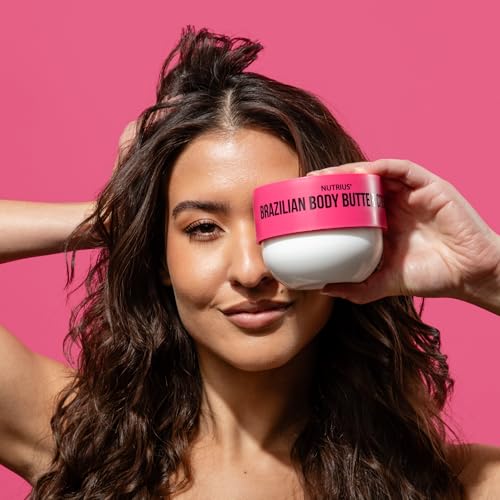 Nutrius Brazilian Body Butter Cream - Coco + Berry Bliss (2 x 6 FL OZ)
