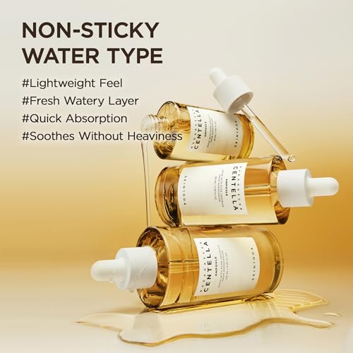 SKIN1004 Madagascar Centella Ampoule 3.38 fl.oz, 100ml, Korean Face Serum with Centella Asiatica, Hydrating and Moisturizing Care, Soothing Facial Serum for Skin Balance and Glow, Korean Skin Care