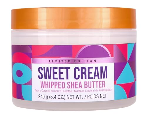 Tree Hut Sweet Cream Whipped Shea Body Butter | Long-lasting Hydration Leaves Skin Feeling Soft & Moisturized | Limited Edition Fall | Nourishing Essential Body Care | 8.4 fl oz.