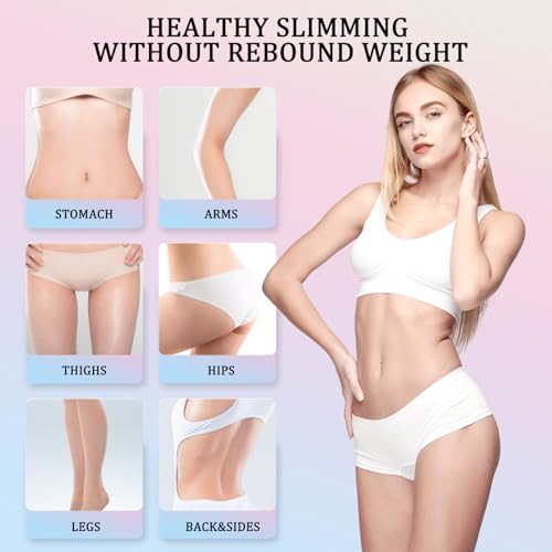 B Flat Belly Firming Cream - Moisturizing, Firming for Stomach, Thighs and Butt, Body Lotion for Women and Men, 125 ML