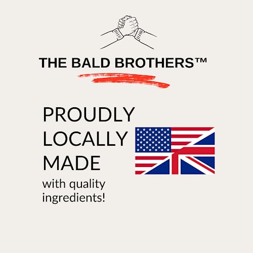 Bald Brothers Daily Bald Head Care with Apricot Seed Oil | Mattifying, vegan, no grease | Bald Boss everyday Face & Head Moisturizer | No Fragrance