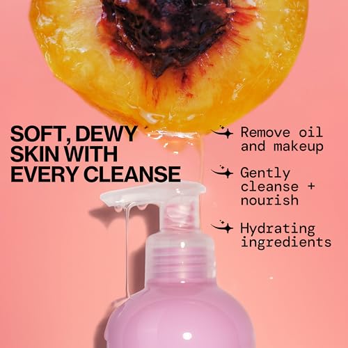 Pacifica Melt For You Facial Cleansing Oil – Hydrating Daily Face Wash & Makeup Remover Oil Cleanser for All Skin Types, Gentle Non-Comedogenic, Vegan, Clean Beauty, Dermatologist Tested 8 fl oz