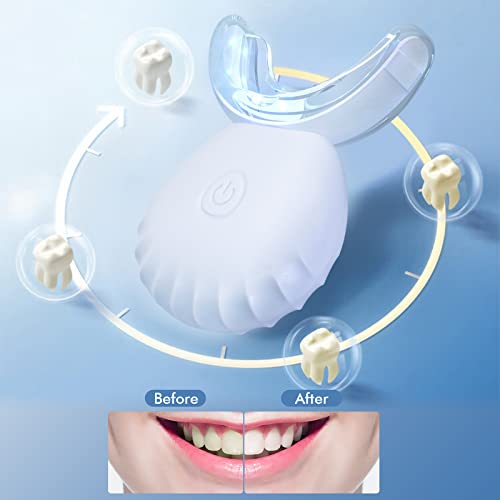Teeth Whitening Light,10X More Powerful Blue Led Light Connected with USB, Non-Battery Teeth Whitening LED Light in Home Use