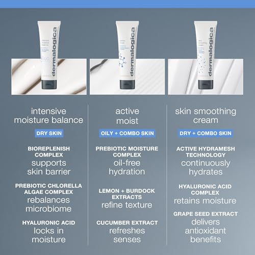 Dermalogica Intensive Moisture Balance - Face Moisturizer with Hyaluronic Acid - Restores Balance to Dry, Depleted Skin for Optimal Barrier Performance