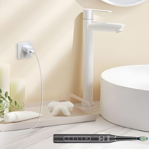 Mrgru 5 V Replacement Charger and Cable for Bitvae Electric Toothrush Compatible with D2/R1/R2/S2, C2/C5/C6 Water Dental Flosser USB Charging Cord Power Supply