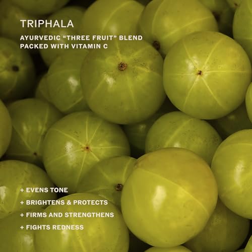 Sahajan Radiance Vitamin C Face Serum with Centella + Hyaluronic Acid | Clinically-Proven Clean Ayurvedic Anti-Aging Facial Serum | All Skin Types | Fine Lines & Wrinkles | 1 fl oz