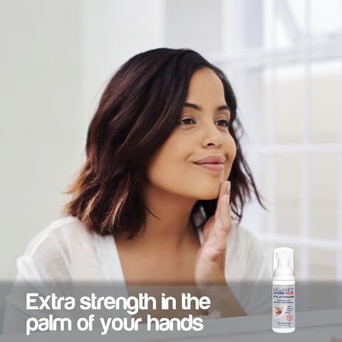 OCuSOFT Lid Scrub PLUS Platinum Extra Strength Foaming Eyelid Cleanser - Leave-On Eyelid & Eyelash Cleanser with Phytosphingosine to Remove Oil, Dirt & Makeup -1.68 fl oz
