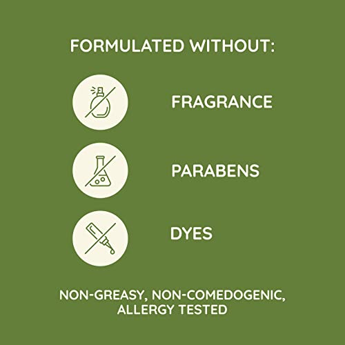 Aveeno Daily Moisturizing Body Lotion, Body Lotion for Dry Skin with Prebiotic Oat, Paraben Free, Fragrance Free, Non-Greasy, Non-Comedogenic Moisturizer, 18 FL OZ