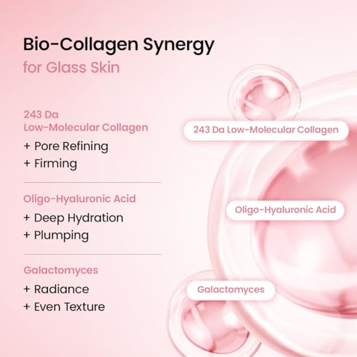 BIODANCE Bio-Collagen Real Deep Mask, Hydrating Overnight Hydrogel Mask, Pore Minimizing, Elasticity, Plumping Improvement, Korean Skin Care, Valentines Day Gifts for Her | 1.19oz(34g) x 4ea