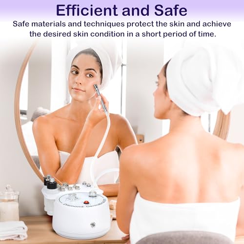 Kendal Microdermabrasion Machine Professional, 3 in 1 Diamond Dermabrasion Machine, Facial Beauty Equipment for Dermabrasion, Vacuum Blackhead Removal & Spray Moisturisation, Esthetician Supplies.