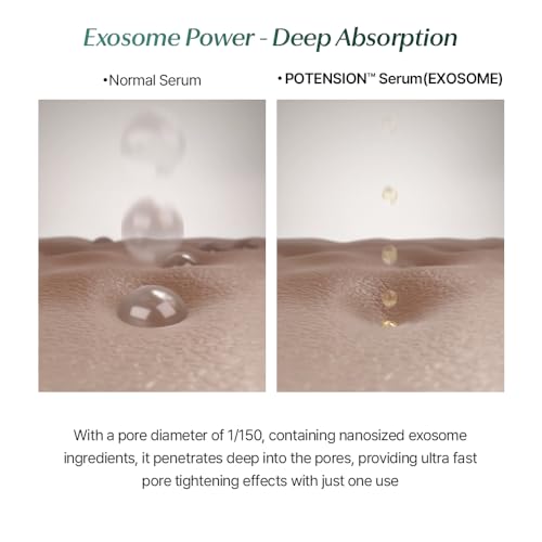 CELORABY Potension Pore Tightening Boost Serum - Advanced Korean Skincare Pore Minimizer with Exosome Technology, Targets Excess Sebum & Impurities (1.01 fl.oz)