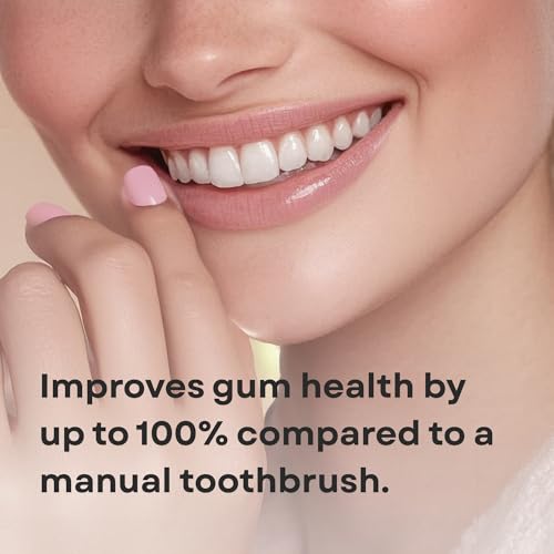 Electric Toothbrush and Flosser Combo Kit | Deep Clean Rechargeable Toothbrush | Easy Gliding Dental Floss for Gentle Gum Care | Cordless Sonic Power | 6 Cleaning Modes | Black