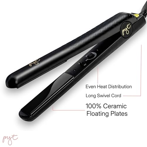 Pyt Professional Flat Iron Hair Straightener (Black)