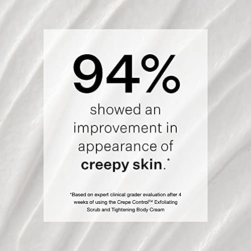 StriVectin Tighten & Lift Crepe Control Exfoliating Body Scrub, Targets Crepiness and Rough, Dull Skin, 5 Fl Oz, white