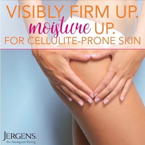 Jergens Skin Firming Body Lotion for Dry to Extra Dry Skin, Skin Tightening Cream with Collagen and Elastin, Dermatologist Tested, Hydralucence Blend Formula, 16.8 Oz, Pack of 3