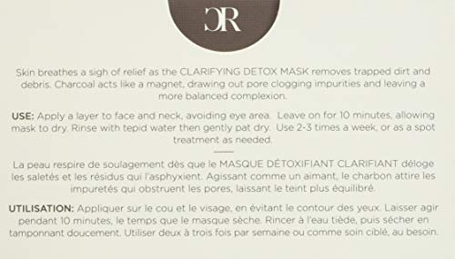 COLLEEN ROTHSCHILD Clarifying Detox Mask | Draws Out Pore-Clogging Impurities | Promotes Clear Skin | Formulated With Charcoal, Vitamin C & Glycolic Acid (1.7 fl oz)