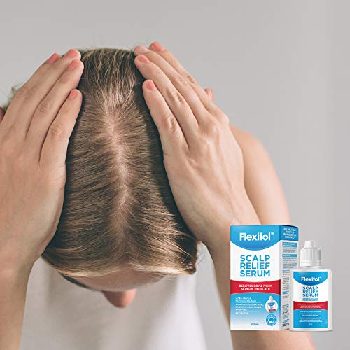 Flexitol Scalp Relief Serum for Itchy Scalp with 2% Colloidal Oatmeal, 2 Ounce