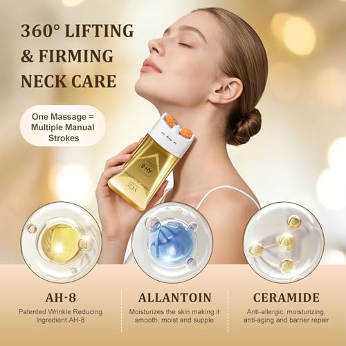 Ycz Neck-Eye Care Tightening & Revitalizing Set -Smooth of Fine Lines, Eye & Neck Treatment, Skin Moisturizer, Deep Moisturizing Skincare