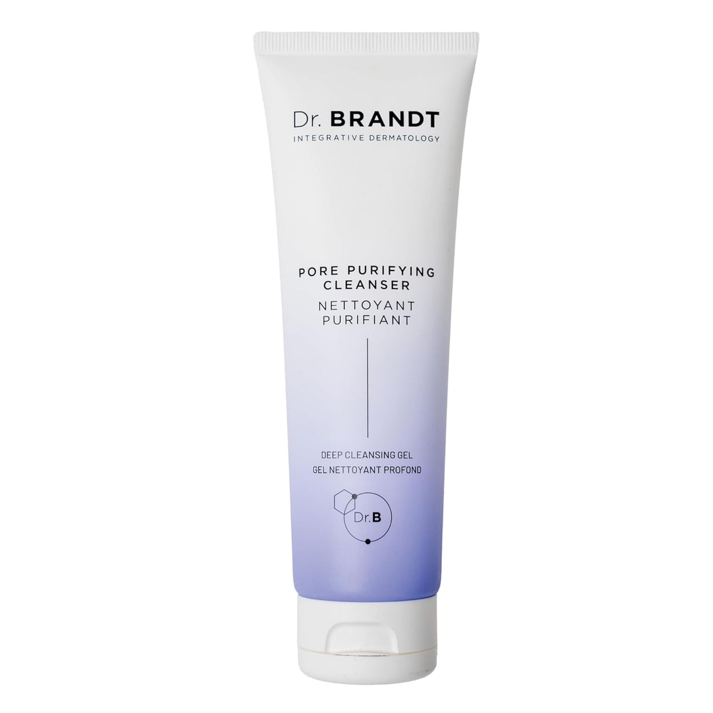 Dr. Brandt Pores No More Pore Purifying Cleanser. Non-Drying, Pore-Refining Cleanser with Salicylic Acid and Tea Tree Oil. Dissolves Impurities, Eliminates Excess Oil and Residue (3.5 fl oz)