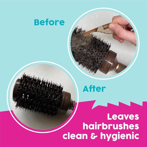 Pikk-it -As Seen on TV- Vacuum hair brush cleaner gadget designed for removing tangled hairs and fibres from vacuums and hairbrushes, super hairbrush cleaner rake (Single Pack)