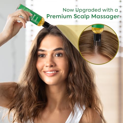 Dersie Batana Oil with Massager Applicator: Organic Batana Oil from Honduras - 100% Pure & Natural (4 fl oz)