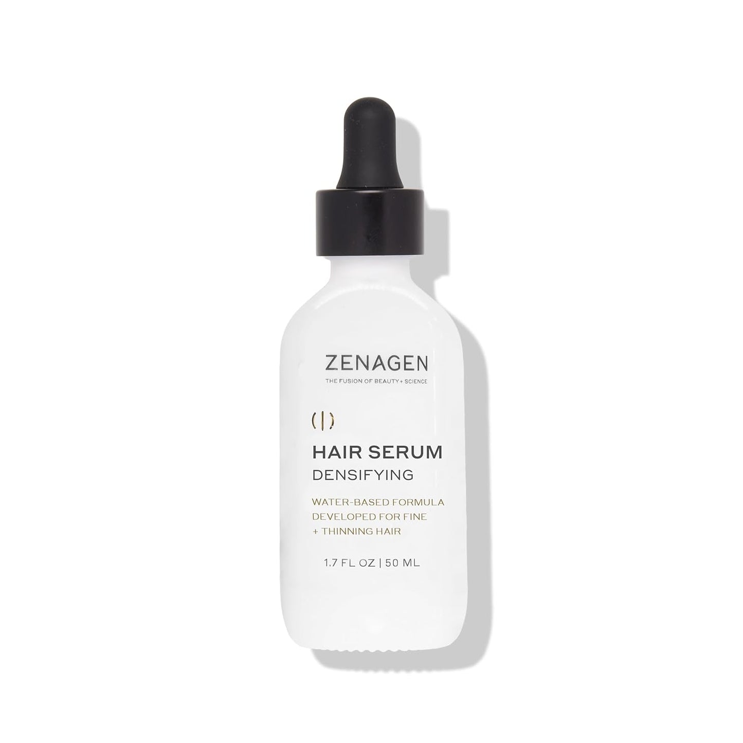 ZENAGEN Densifying Hair Serum for Fine + Thinning Hair | Boosts Hair Density, Strengthens & Nourishes Hair Follicles, Non-Greasy Water-Based Formula, Plant-Based, Vegan, All Hair Types