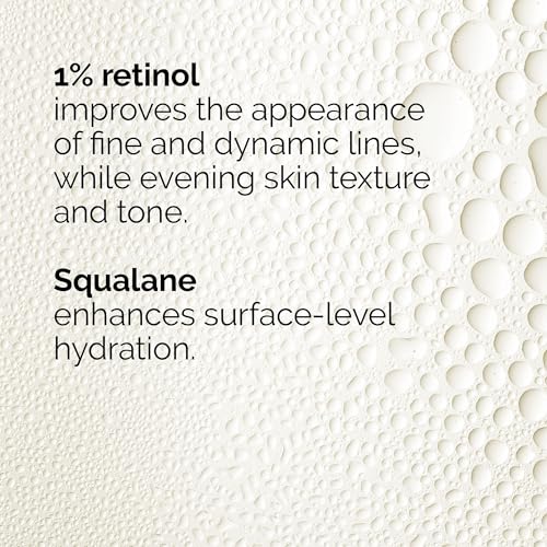 The Ordinary Retinol 1% in Squalane, High-Strength Retinol Serum for Anti-Aging and Skin Smoothing