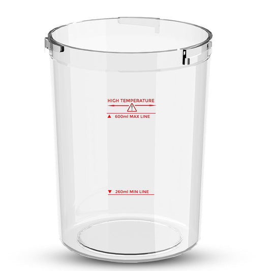 Water Jar for Facial Steamer Professional, Large Capacity Plastic Water Cup for Ozone Facial Steamer Professional Replacement