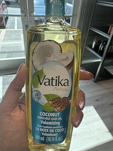 Dabur Vatika Naturals Enriched Coconut Hair Oil - Nourishing Formula for Healthy Scalp, Soft, Manageable and Silky Tresses