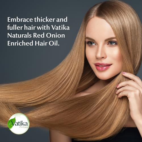 Vatika Naturals Multivitamin Hair Oil - Nourishing Formula for Healthy, Lustrous Hair - Strengthens Revitalizes & Promotes Stronger Hair - 100% Natural Oil Extract - Enriched with Red Onion - (300 ML)