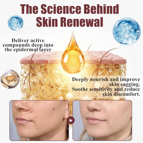 Dual-Action Renewal Cream, Professional Skin Treatment, Black and White Rice Soothing Repair Cream, Natural Body Serum Suitable for All Skin Types