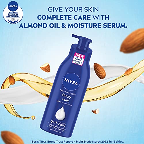 Nivea Nourishing Lotion Body Milk Richly Caring For Very Dry Skin, 400ml