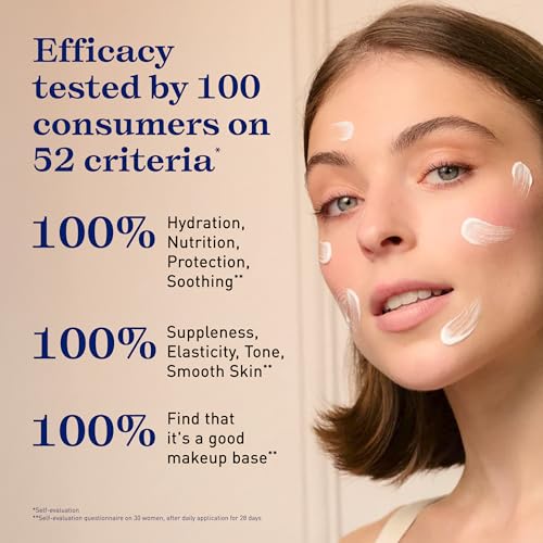 Embryolisse Lait-Crème Concentré, Multifunction Daily Face Moisturizer and Makeup Primer, Suitable for All Skin Types. French Face Cream With Shea Butter & Aloe Vera