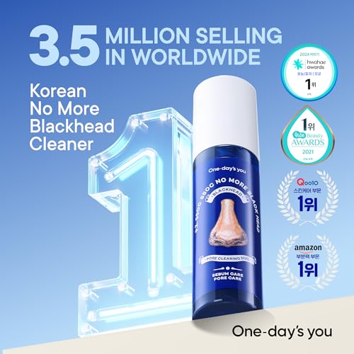 ONE-DAY’S YOU PZ SSOC SSOC Blackhead Remover Strips | Korean Pore Strips for Face & Nose | Deep Cleansing Pore Strips | Blackhead Remover with Sulfur, Tea Tree, & Salicylic Acid | 2.7 fl