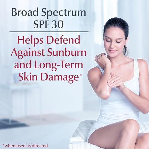 Eucerin Daily Hydration Broad Spectrum SPF 30 Sunscreen Body Cream for Dry Skin, Fragrance Free Sunscreen Moisturizer, 8 Oz Tube