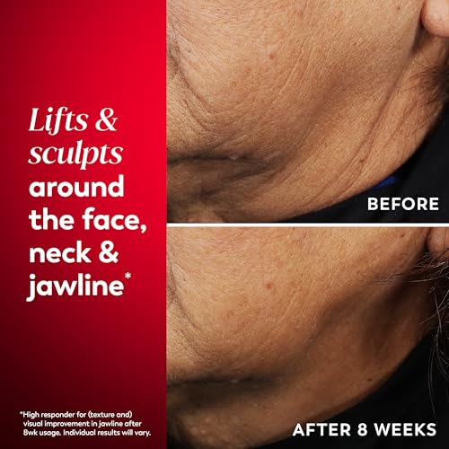 Olay Regenerist Neck and Face Roller, Neck Cream for Tightening and Firming, Anti-Aging Moisturizer for Women, Anti-Wrinkle Serum, Face Lift Cream, Cooling, Fragrance-Free, Hexa-Repair & NAD+, 1.7oz