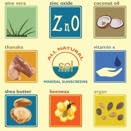 Colorful Zinc Sunscreen Sticks • All Natural • Non-Toxic • Reef Safe • Non-Staining • Plastic-Free Packaging, yellow, blue, and purple