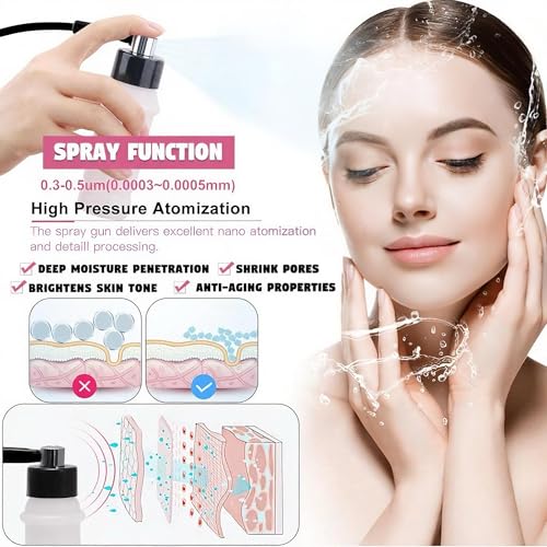 【3 IN 1 】Microdermabrasion Machine, Beauty Star Professional Diamond Dermabrasion Facial Devices at Home