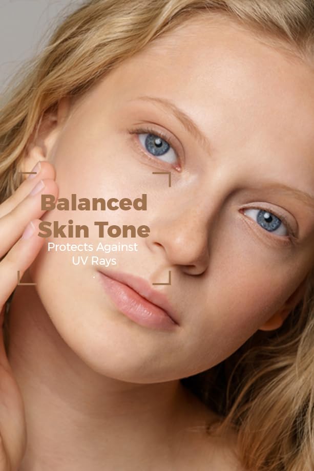 QUQU Daily tinted Sunscreen SPF 50 - Airy-Light tinted mineral Moisturizer with Zinc Oxide Broad Spectrum SPF 50 Protection, Lightweight Makeup Finish, Hydrating Skin Care, FSA-Friendly Size #210