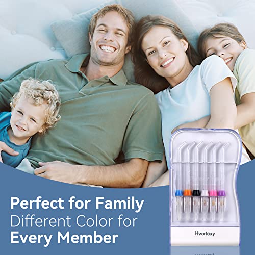 Replacement Tips for Waterpik Water Flosser Waterpik' Replacement Parts, Storage Case & AquaFlosser 6 Tips (6 Classic Jet Tips)