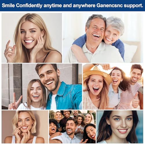 44% Ganencsnc 10 Syringes (3ml) - Teeth Whitening Gel Refills - Strong 44% Carbamide Peroxide Formula - Compatible with Teeth whitening Kit-Teeth Whitener for Coffee & Wine Stains