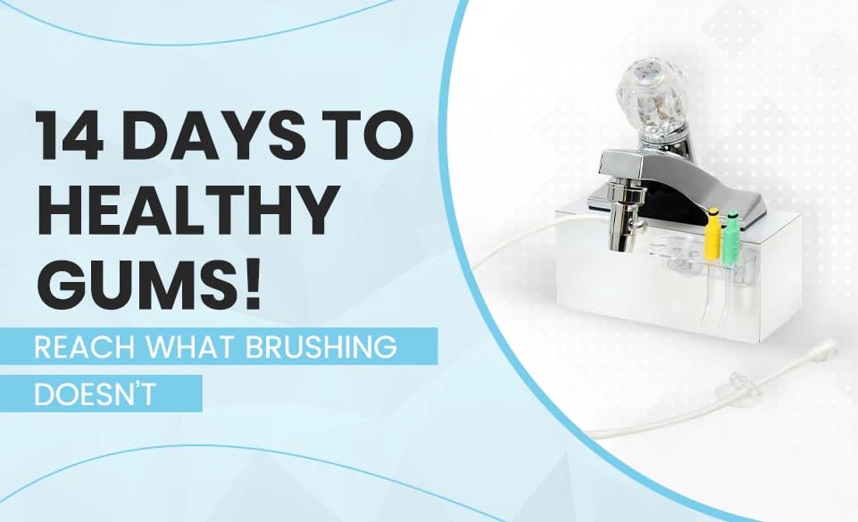 Oral Breeze | Yellow & Green Replacement Tips | Water Flosser Irrigator Tips | Compatible with All Oral Breeze Products