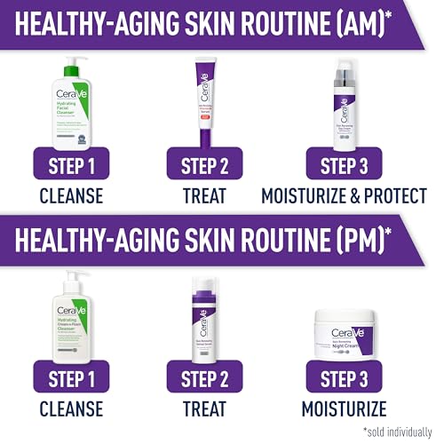 CeraVe Vitamin C Serum with Hyaluronic Acid, Skin Brightening Serum for Face with 10% Pure Vitamin C, Fragrance Free, 1 Fl. Oz