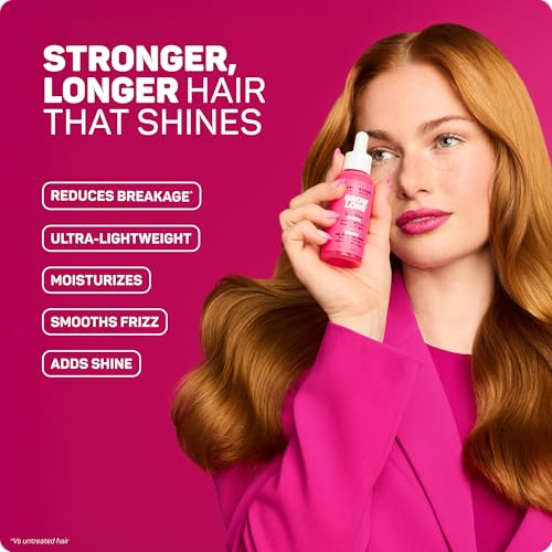 Marc Anthony Grow Long Scalp & Hair Serum - Anti-Breakage Formula Nourish, Strengthen & Hydrate Scalp & Hair Follicles - Natural Shine & Fuller-Looking Hair Strands from Root to Tip, 2 fl oz