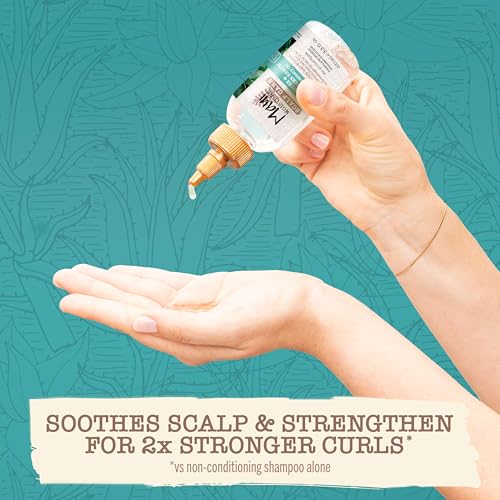 Maui Moisture Scalp Care Soothe & Strengthen Hair Serum with Rosemary Oil, Curly Hair Serum With Aloe Vera Helps Prevent Scalp Dryness & Strengthen Hair, Silicone-Free, 3.3 fl. Oz