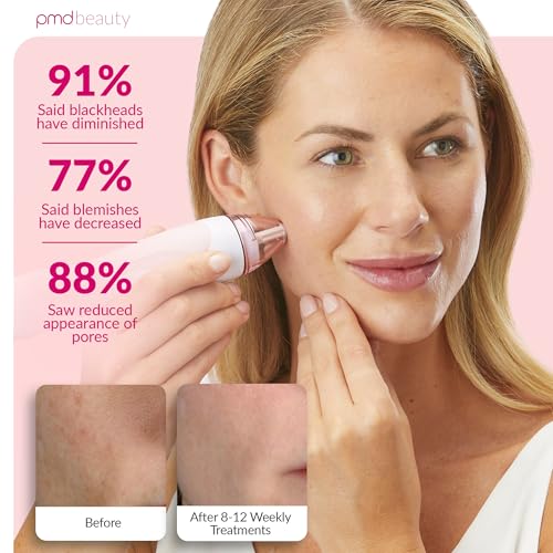 PMD Beauty Personal Microderm Pro - At-Home Use, Facial Exfoliator Tool, Microdermabrasion Machine Kit for Face and Body Skincare