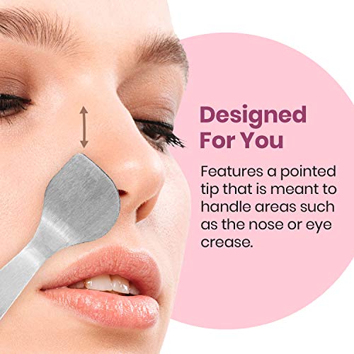 Lindo Beauty Buffer - Microdermabrasion Tool, Diamond Infused, Embedded Silicone Lip Scrubber, for Smooth Skin, Radiant Complexion, Travel Pouch Included (Beauty Buffer)