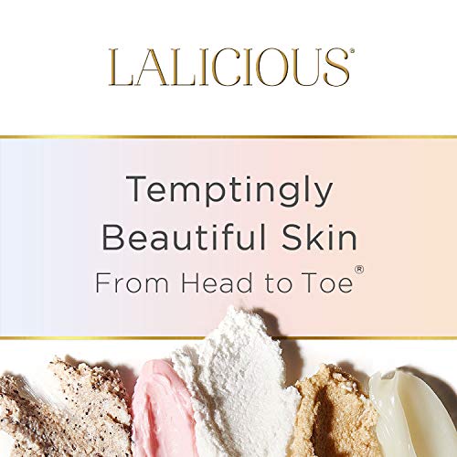 LALICIOUS Sugar Coconut Sugar Scrub, Exfoliating Body Scrub, Moisturizing Extraordinary Whipped Body Exfoliator, Gentle Exfoliating Body Scrubber Exfoliator for Radiant Skin, No Parabens - 16oz