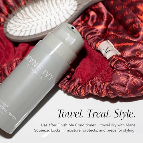 Hair Elixir Serum - Smooth Frizz-Free Hair Instantly - 80ml 2.7 Fl Oz I Heat Protectant - Daily Styling & Overnight Treatment - Lightweight Formula with Hibiscus & Meadowfoam Extracts